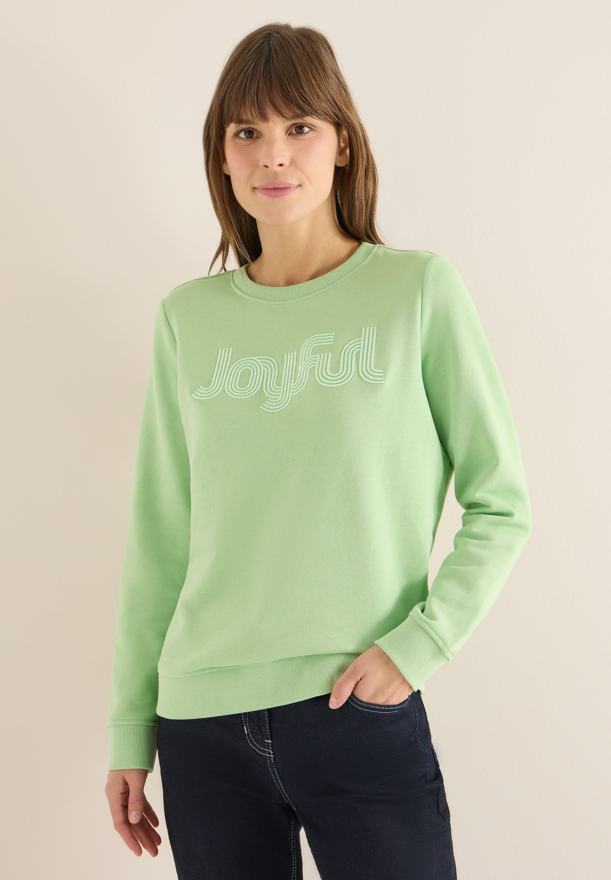 CECIL Sweatshirt aus reiner Baumwolle