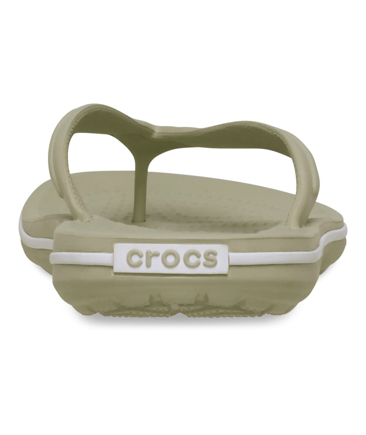Crocs Zehensandalen Crocband Flip meteorgrün - 1 Paar Badeschuh