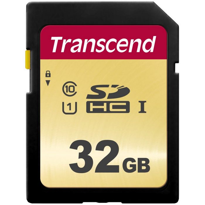Transcend 500S 32 GB UHS-I U1 Class 10 Speicherkarte