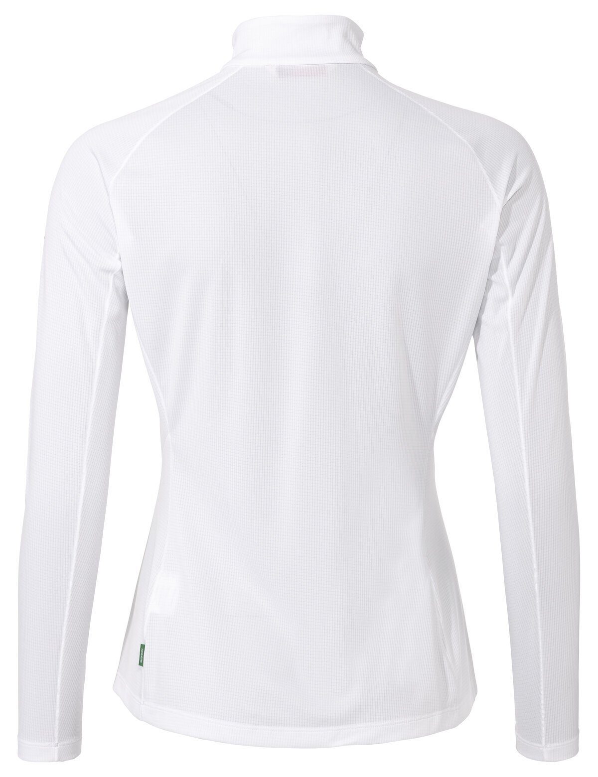 Women's white Rundhalspullover (1-tlg) uni II Shirt VAUDE Shape Larice Green Light