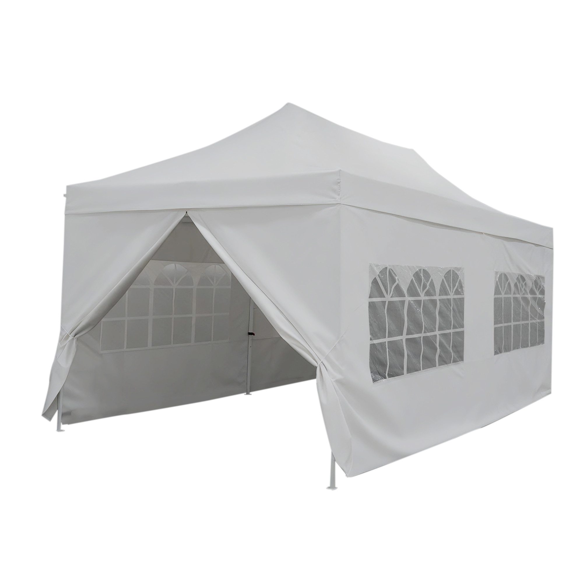 KONIFERA Faltpavillon Valencia Pro, mit 4 Seitenteilen, Festival & Partyzelt, einfacher Auf & Abbau BxTxH: 3x6x3,3m