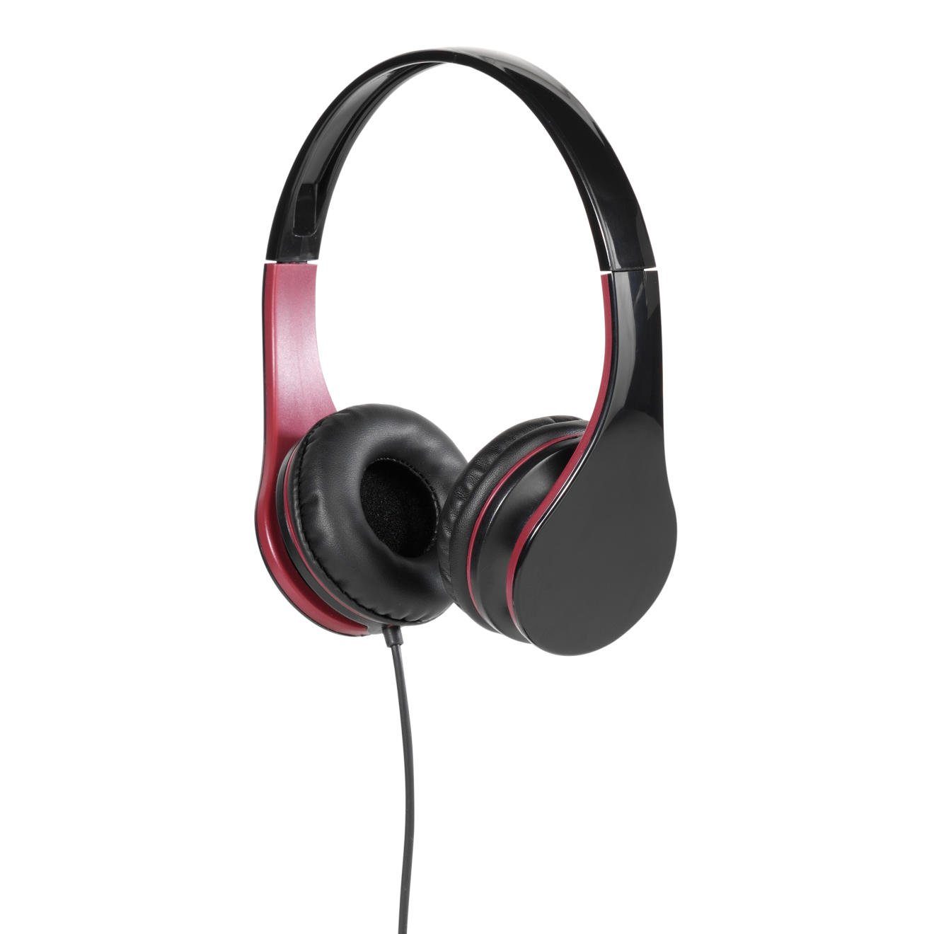Vivanco Smartphone-Headset (extra weichen Ohrpolstern, 1,8m Kabellänge, Anpassbarer Kopfbügel)