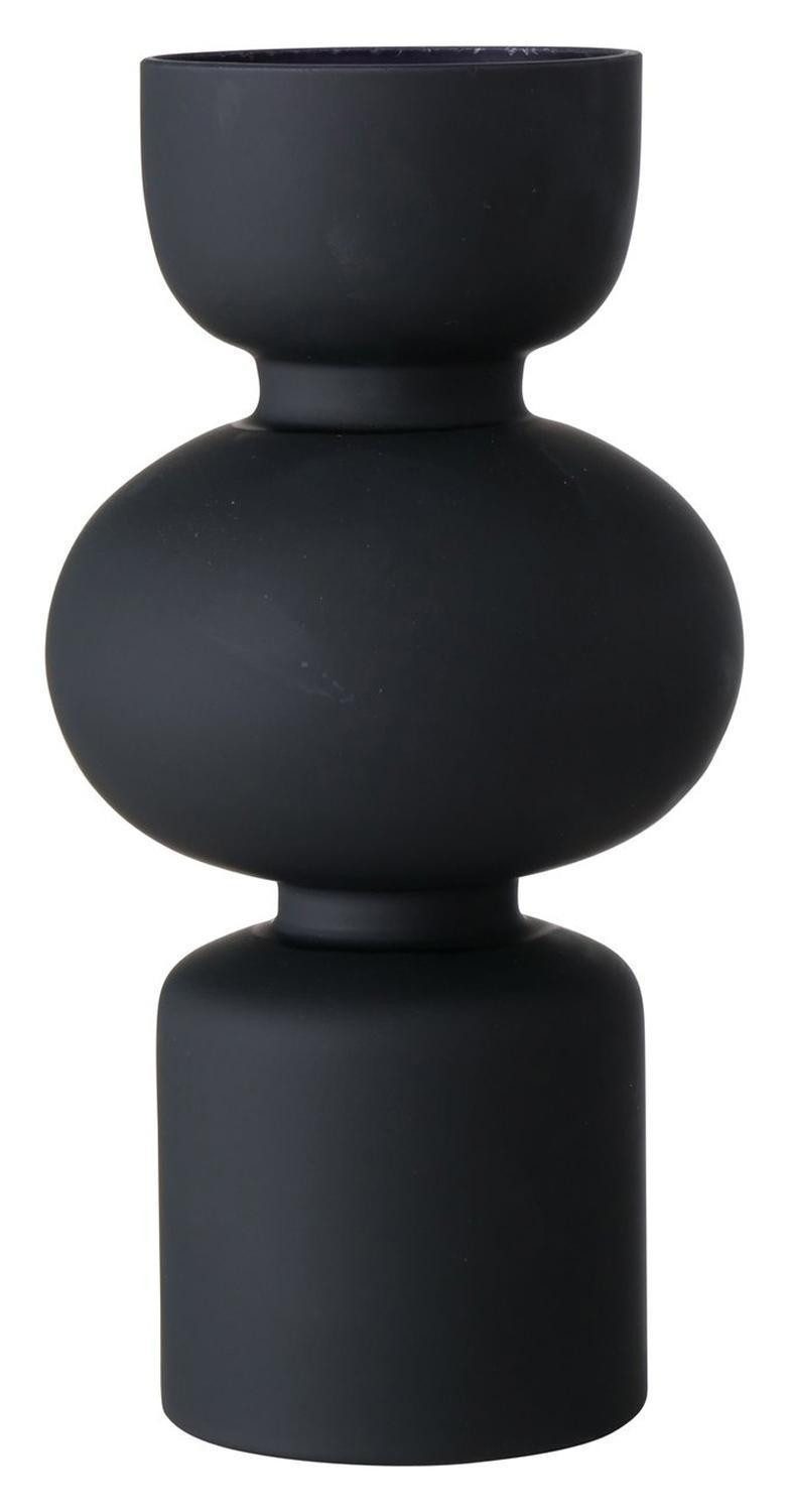 BOLTZE GRUPPE GmbH Dekovase Blumenvase NELIKA, Schwarz lackiert, H 29 cm, a günstig online kaufen