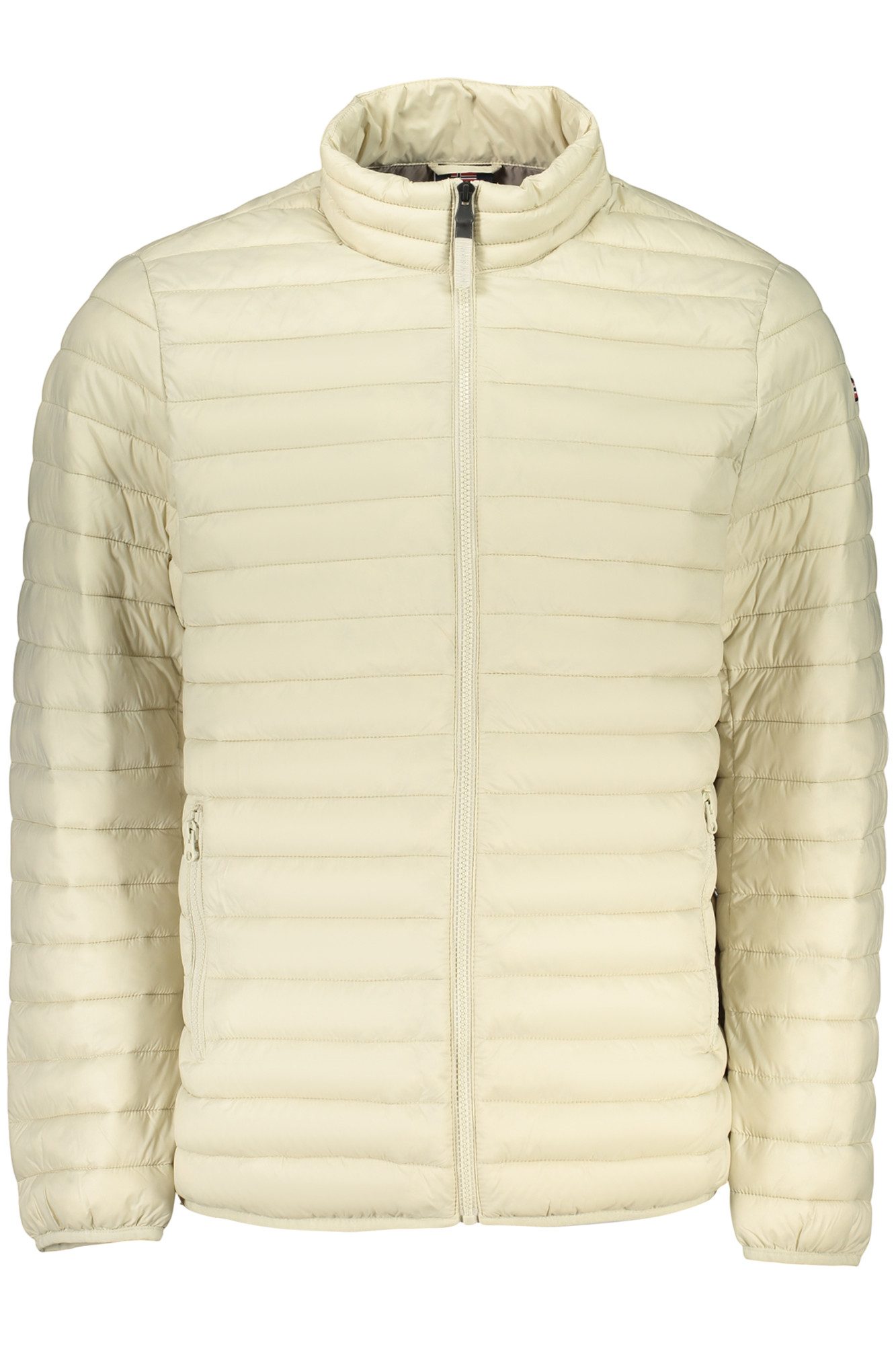 NORWAY 1963 Outdoorjacke Beige Norweger Herrenjacke, langärmelig, mit Reißverschluss und Tasc