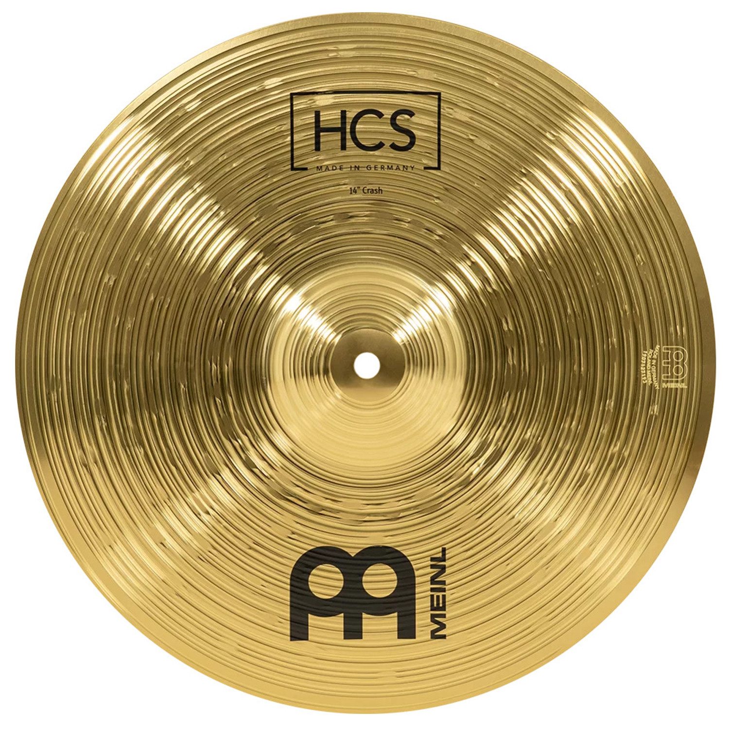 Meinl Cymbals Becken HCS 14,Crash Becken, 14 Zoll