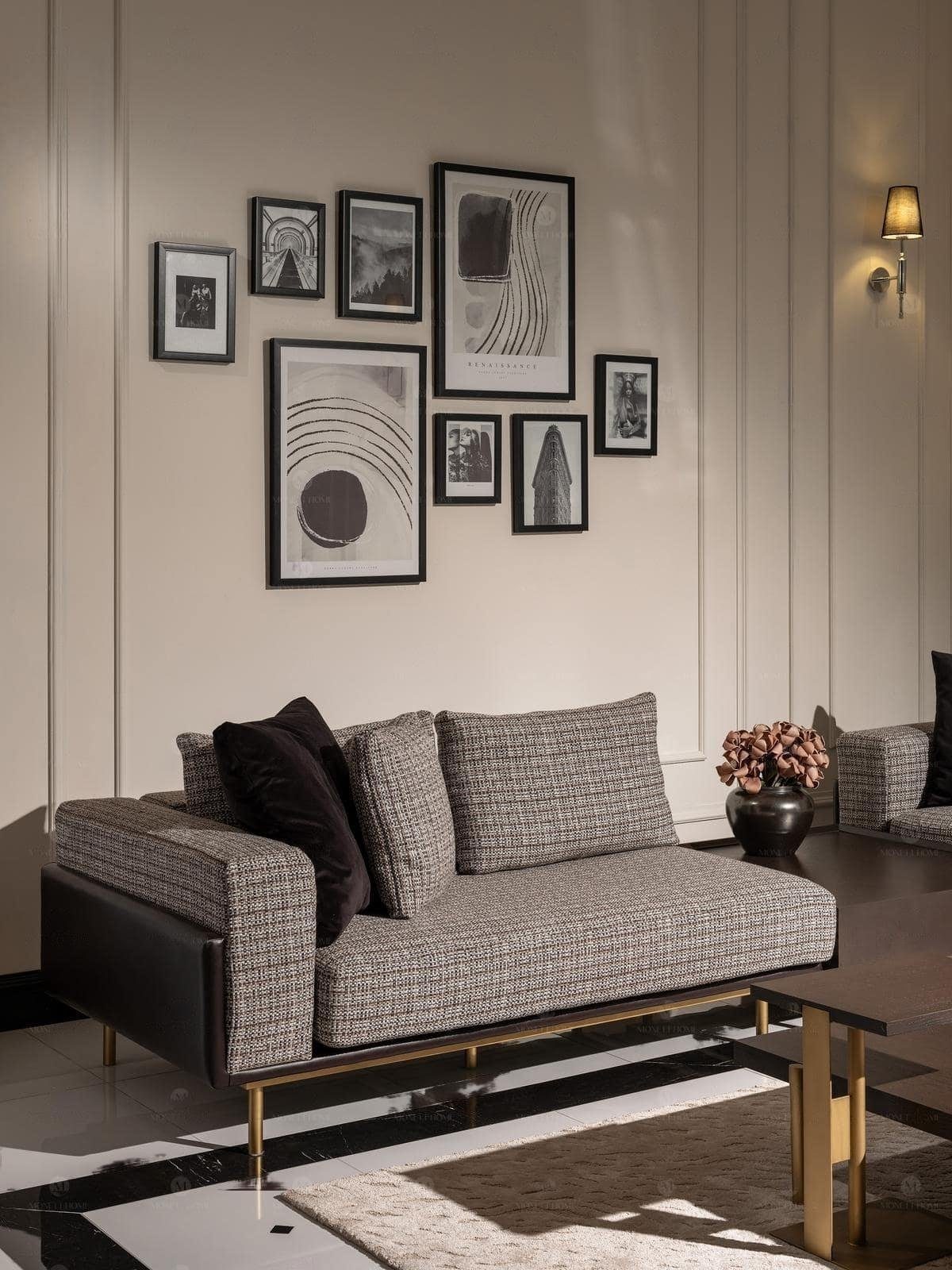 JVmoebel Wohnzimmer-Set Luxus Sofa L-form Beistelltische), Ecksofa Holz Grau Made + Europa Garnitur 2x Set, in (5-St., Wohnzimmer Couchtische Couchtische + 5tlg 2x