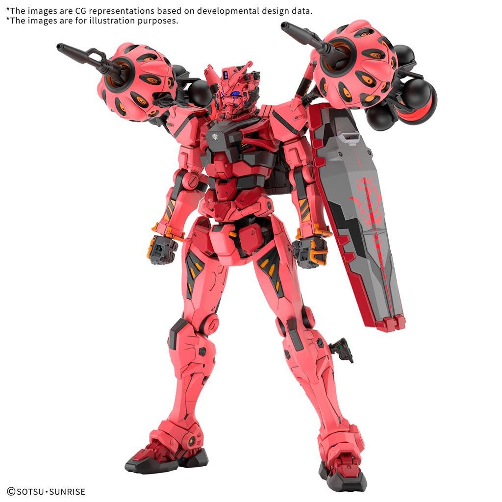Bandai Modellbausatz HG 1/144 RED GUNDAM, Maßstab 1/144