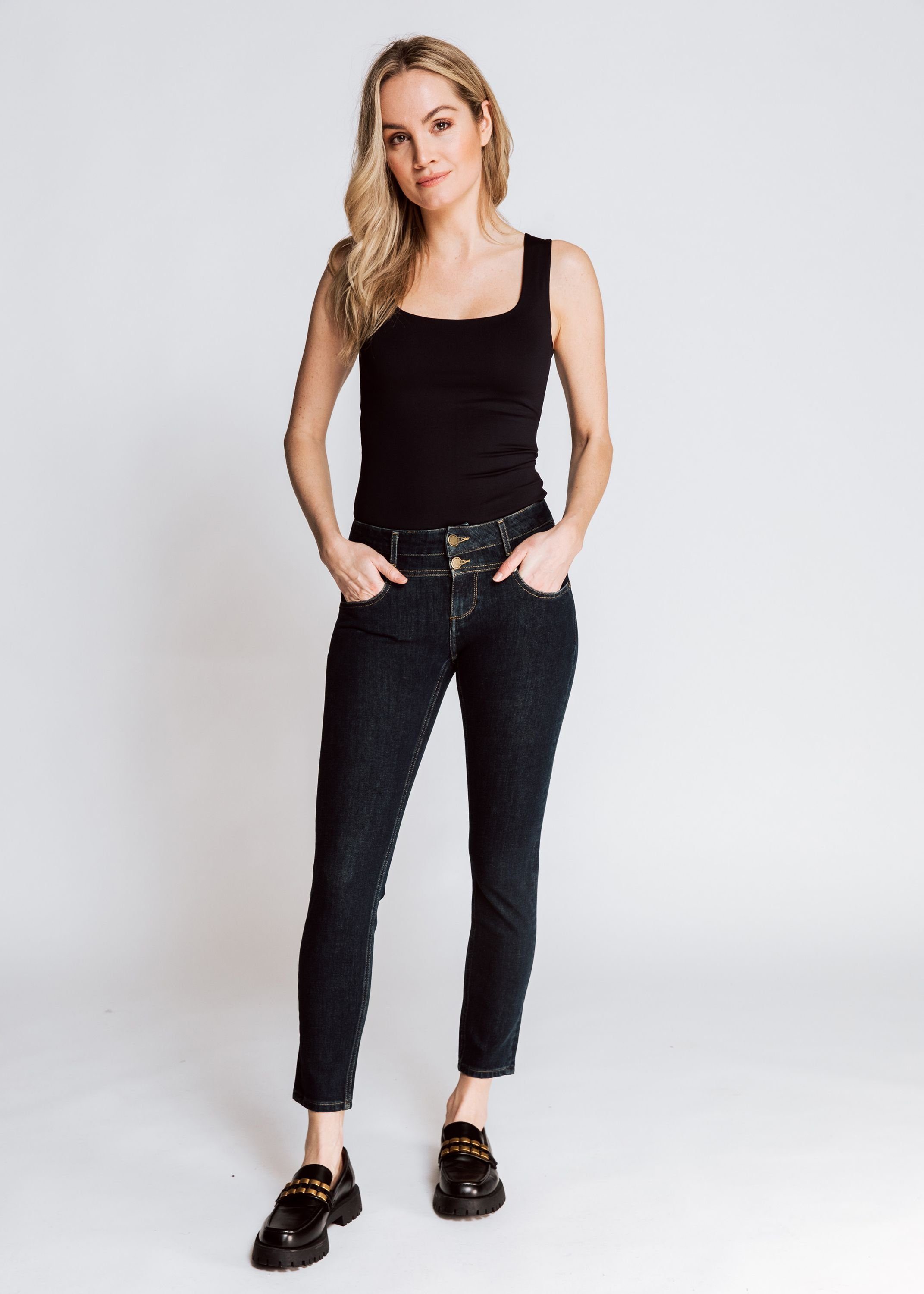 Zhrill 7/8-Jeans Skinny Jeans KELA Blue günstig online kaufen