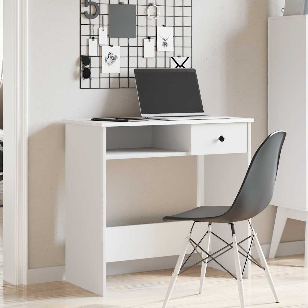 vidaXL Schreibtisch Schreibtisch Weiß 80×40×75 cm günstig online kaufen