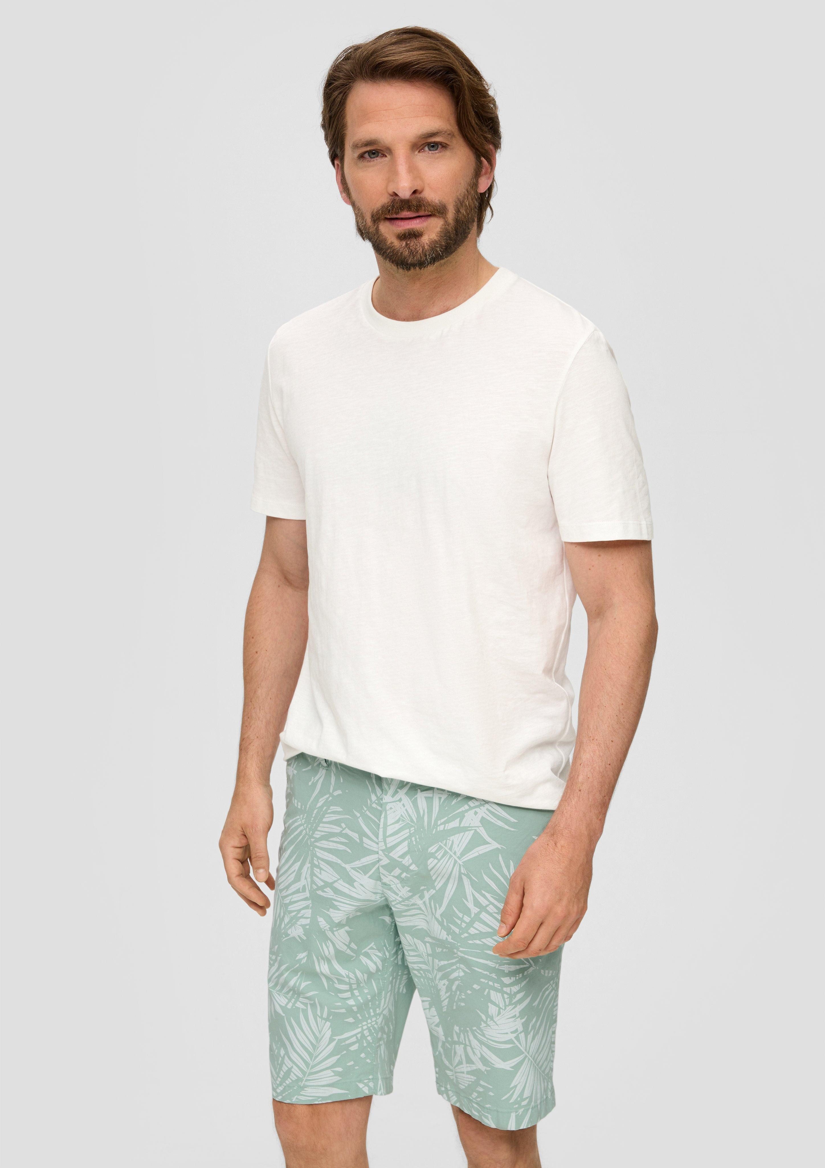 s.Oliver Bermudas Bermuda mit All-over-Print aus günstig online kaufen