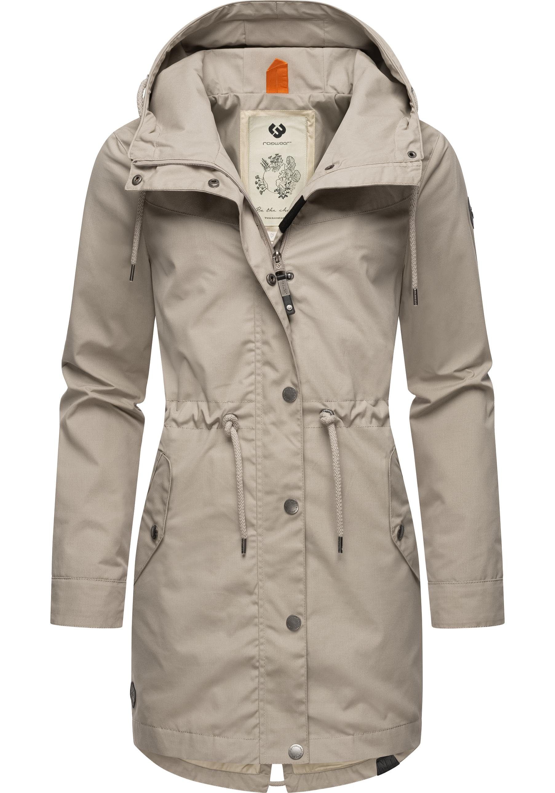 Ragwear Parka Canny stylische Übergangsjacke mit großer Kapuze günstig online kaufen