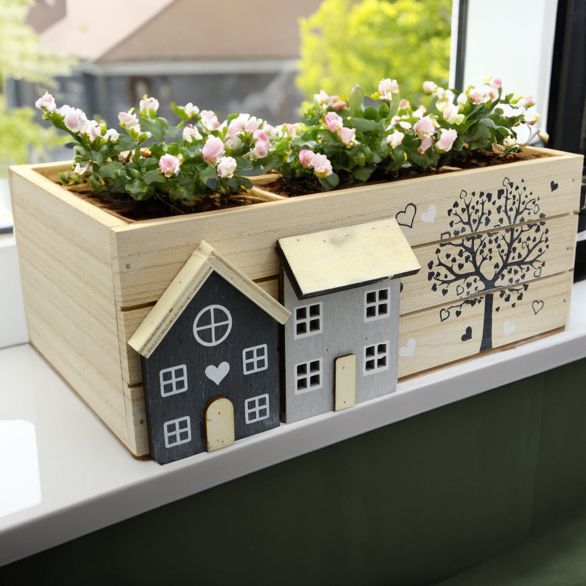 UNUS HOME Dekokiste Pflanzkisten Dekokisten (1 x 26x16x10(LxBxH) 2 x 12x12x günstig online kaufen