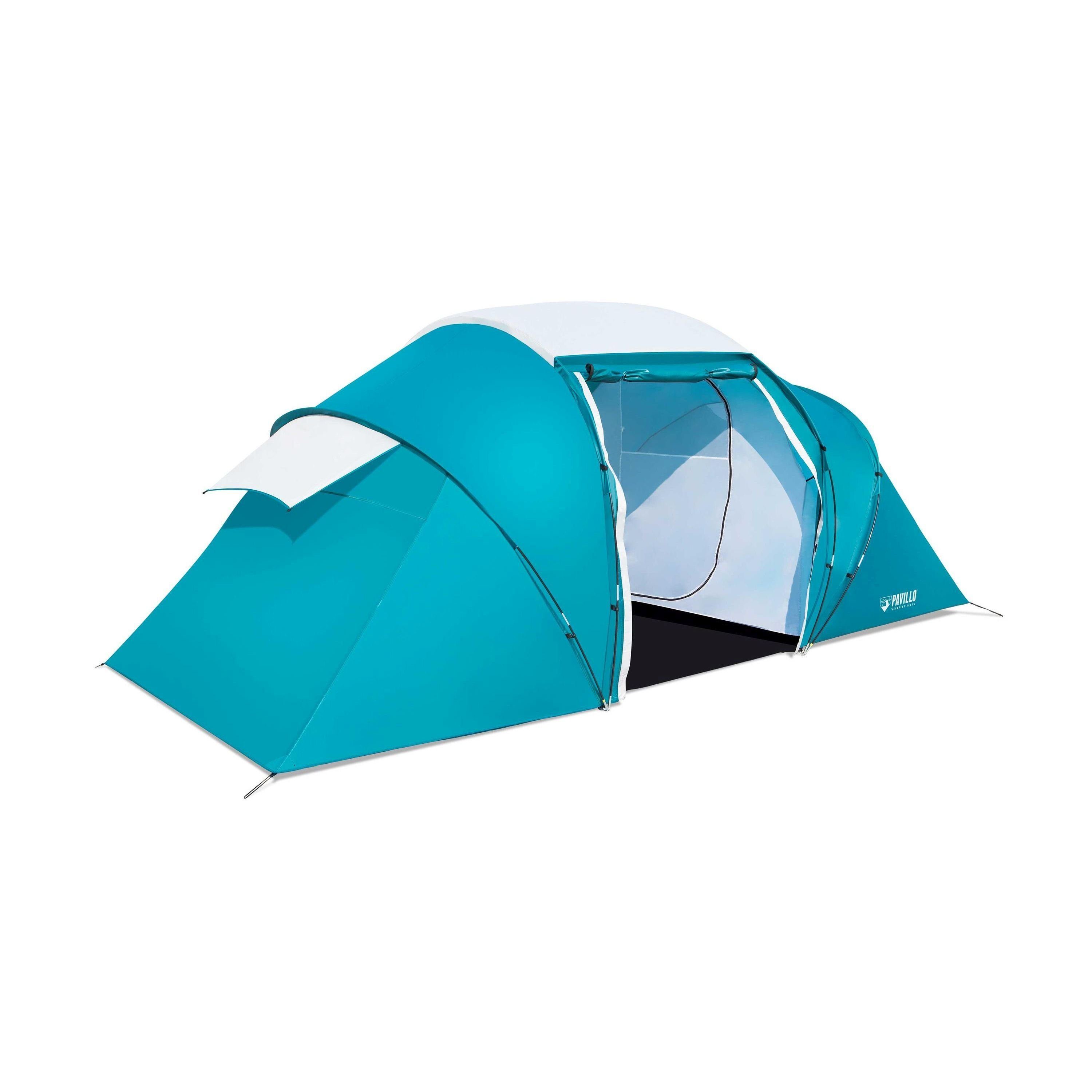 Pavillo™ Faltzelt 68093 Zelt "Family Ground", Personen: 4 (Komplett Set), 1 Eingang, 1 Fenster, 2 Schlafräume