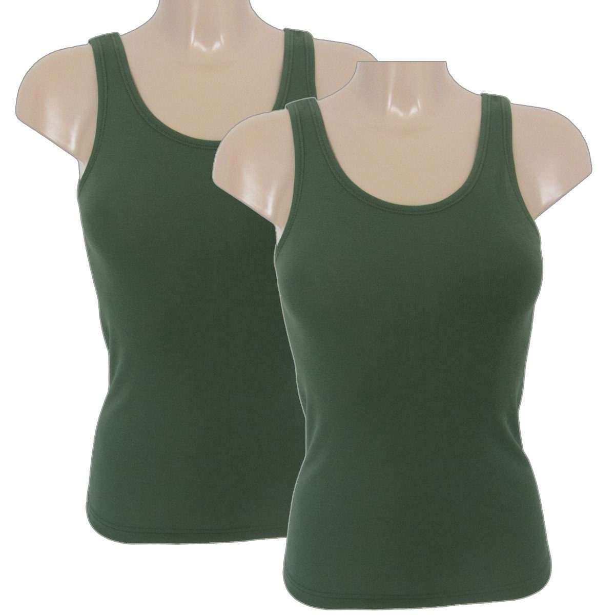 HERMKO Achseltop 61310 (Pack, 2er) Tank Top, Achselhemd, Sportunterhemd, baisc, atmungsaktiv