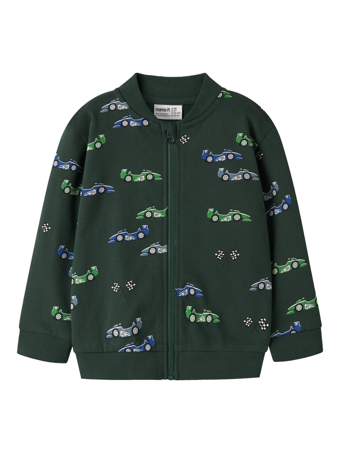 Name It Sweatjacke Nmmnaris Ls Nreg Swe Card Bru Pb