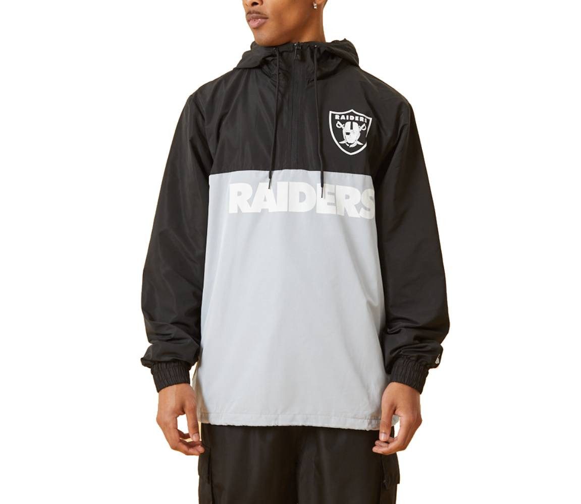 New Era Windbreaker Windbreaker New Era NFL Lasrai "Las Vegas Raiders" Logo-Print auf der Vorderseite