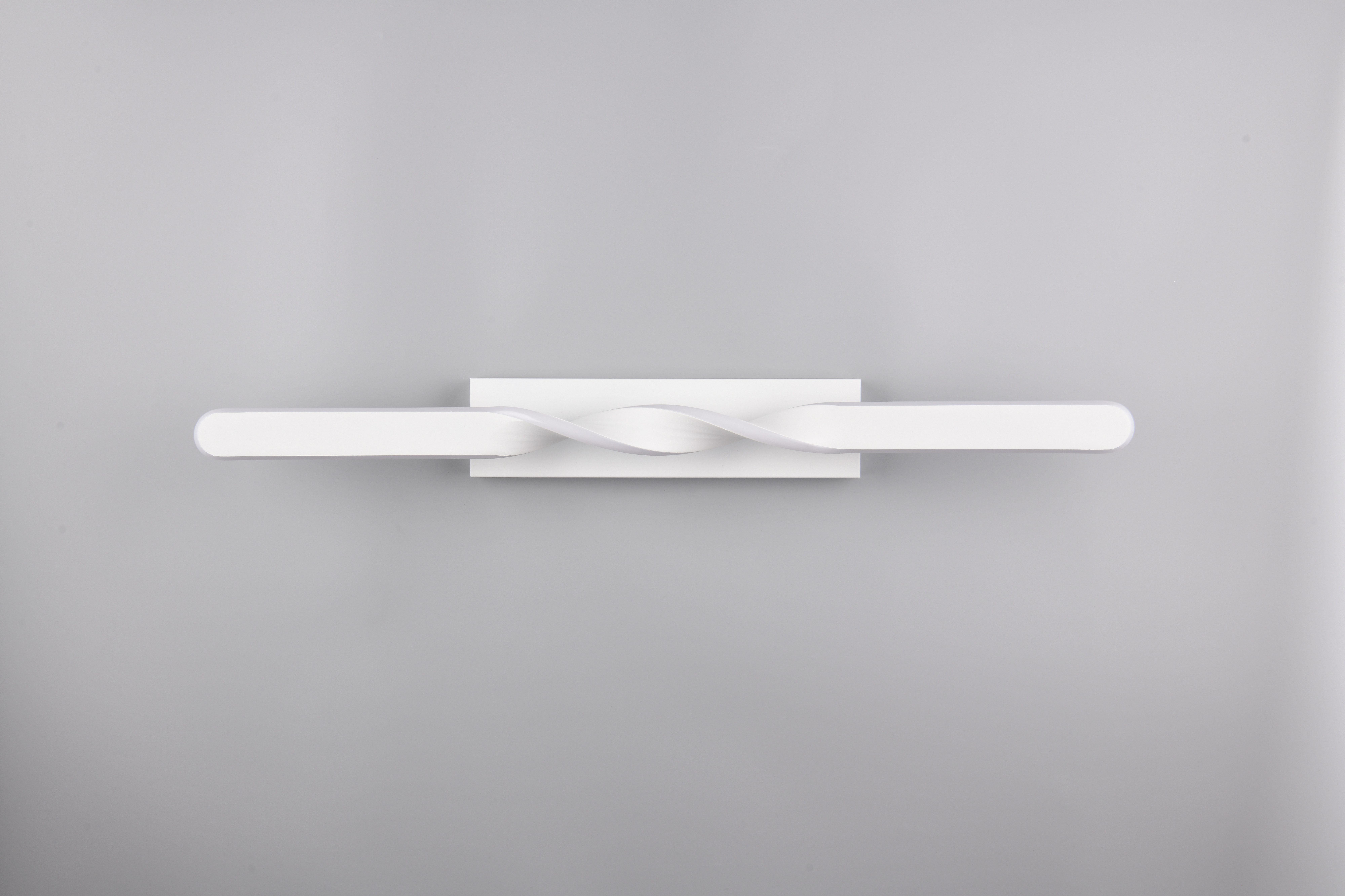 Reality Leuchten LED Deckenleuchte GINKO, LED Deckenlampe 18W 2100 Lumen 4000K kaltweiß, Schlafzimmer, LED fest integriert, Kaltweiß, als Wandlampe oder Deckenlampe montierbar, Breite 79 cm Höhe 12,5cm
