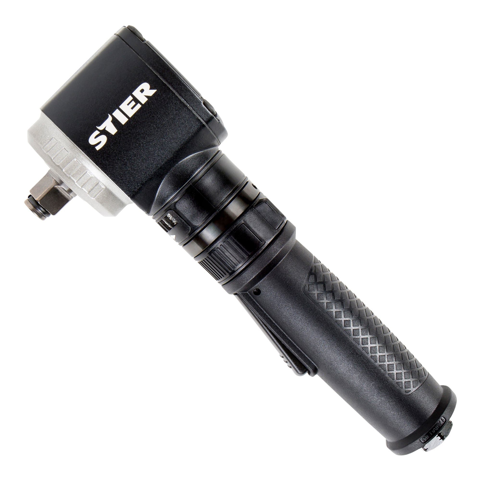 Stier Druckluft-Schlagschrauber STIER Druckluft Winkel-Schlagschrauber 19-WSS Max. 325 Nm Extra kurz a