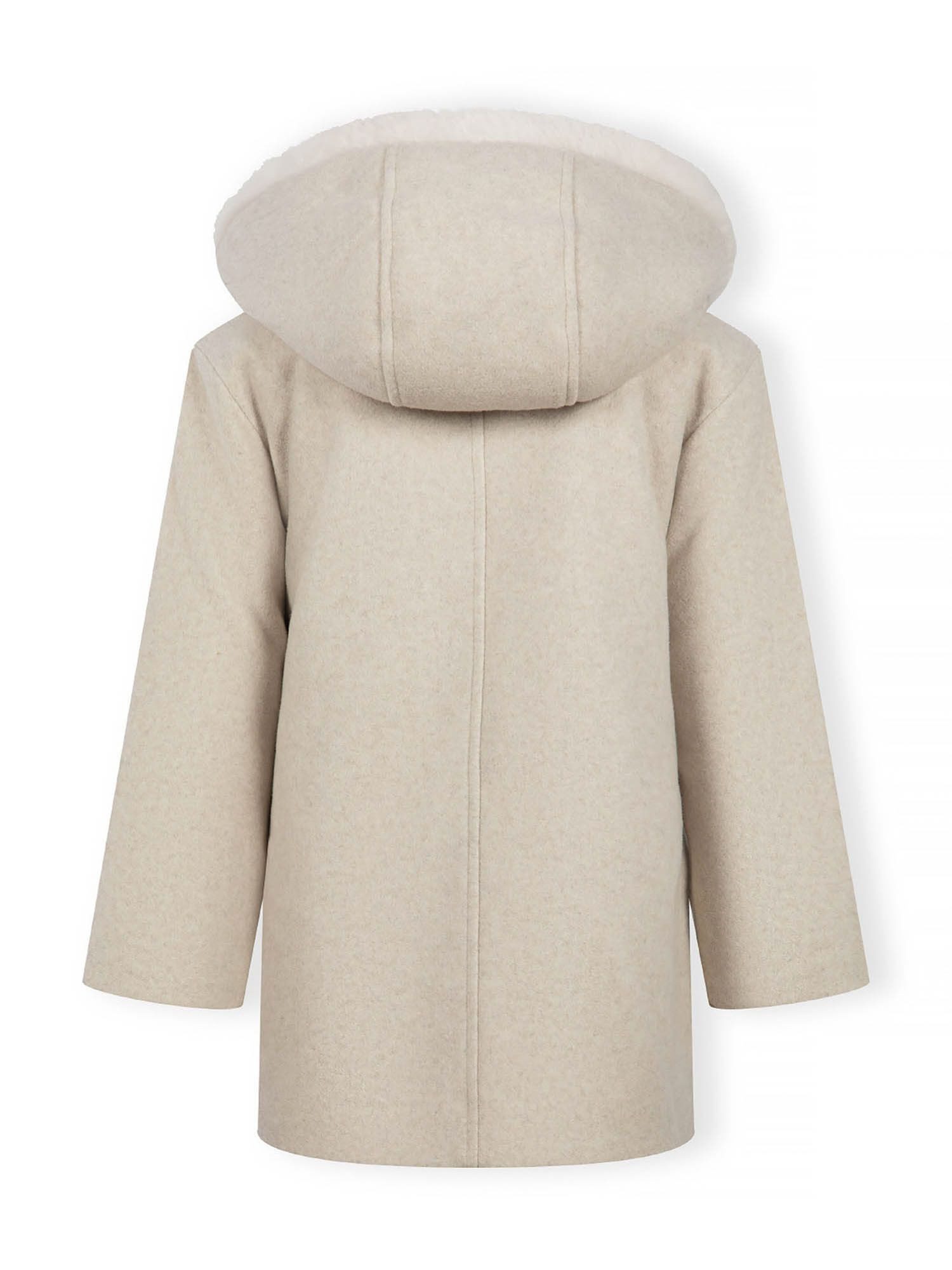 MINOTI Winterjacke Winterjacke mit Kapuze, Fellbesatz und aufgesetzten Taschen (9m-8y)