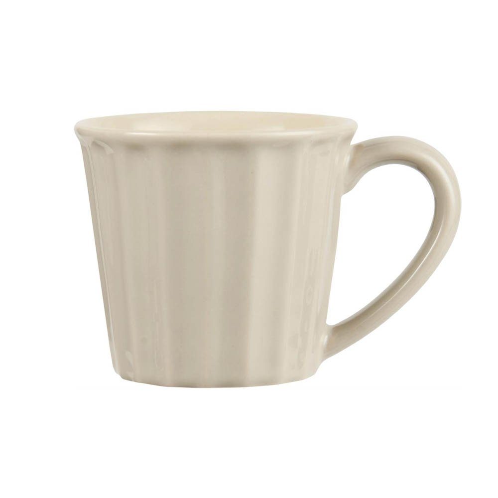 Ib Laursen Vorratsglas Becher MYNTE Latte beige creme weiß Tasse Landhausgeschirr von IB LAURSEN