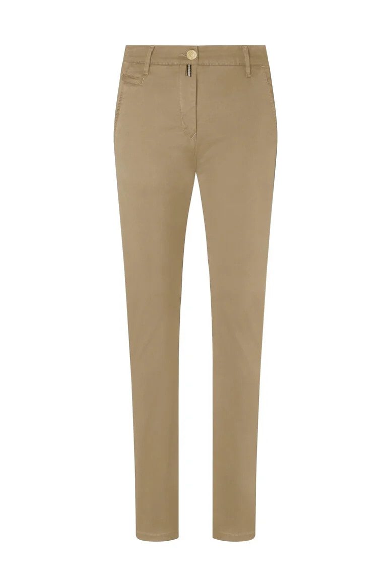 Hakro Jerseyhose Damen Chinohose X-Stretch KHAKI