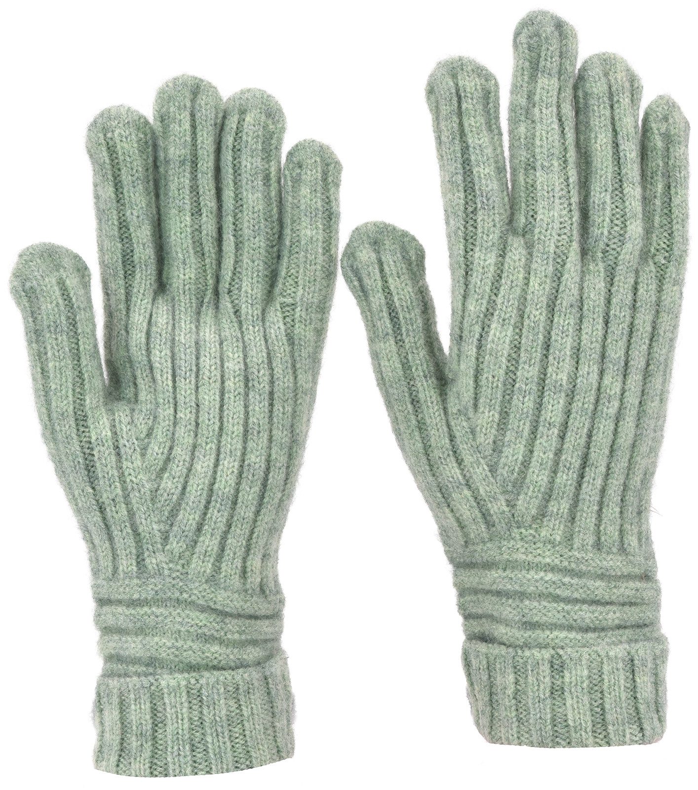 styleBREAKER Strickhandschuhe Strickhandschuhe mit Rippenmuster (1-St)