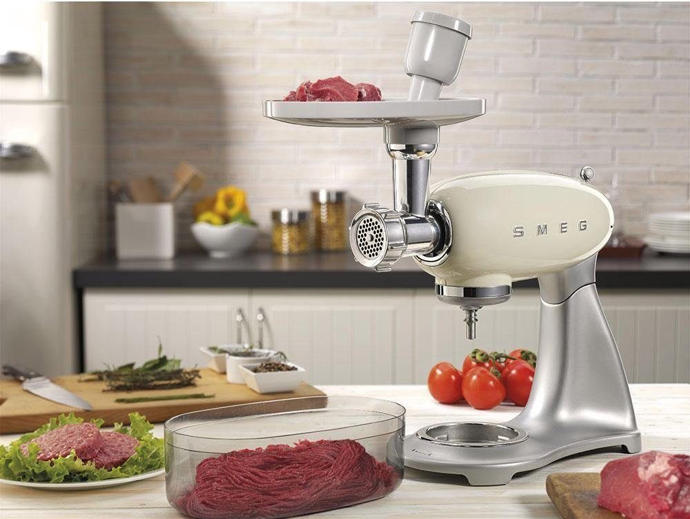 Smeg Fleischwolfaufsatz SMMG01, Zubehör für Küchenmaschinen SMF02, SMF03 und SMF13