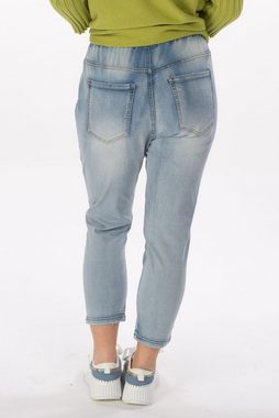 La Strada Relax-fit-Jeans mit Patches