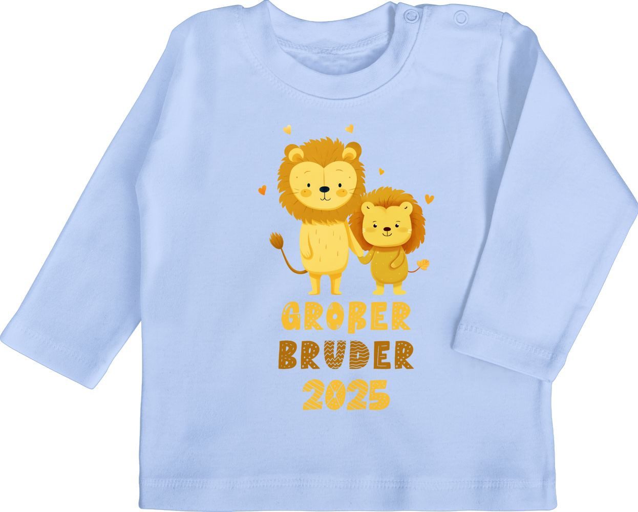 T-Shirt Ich werde großer Bruder 2025 Löwen