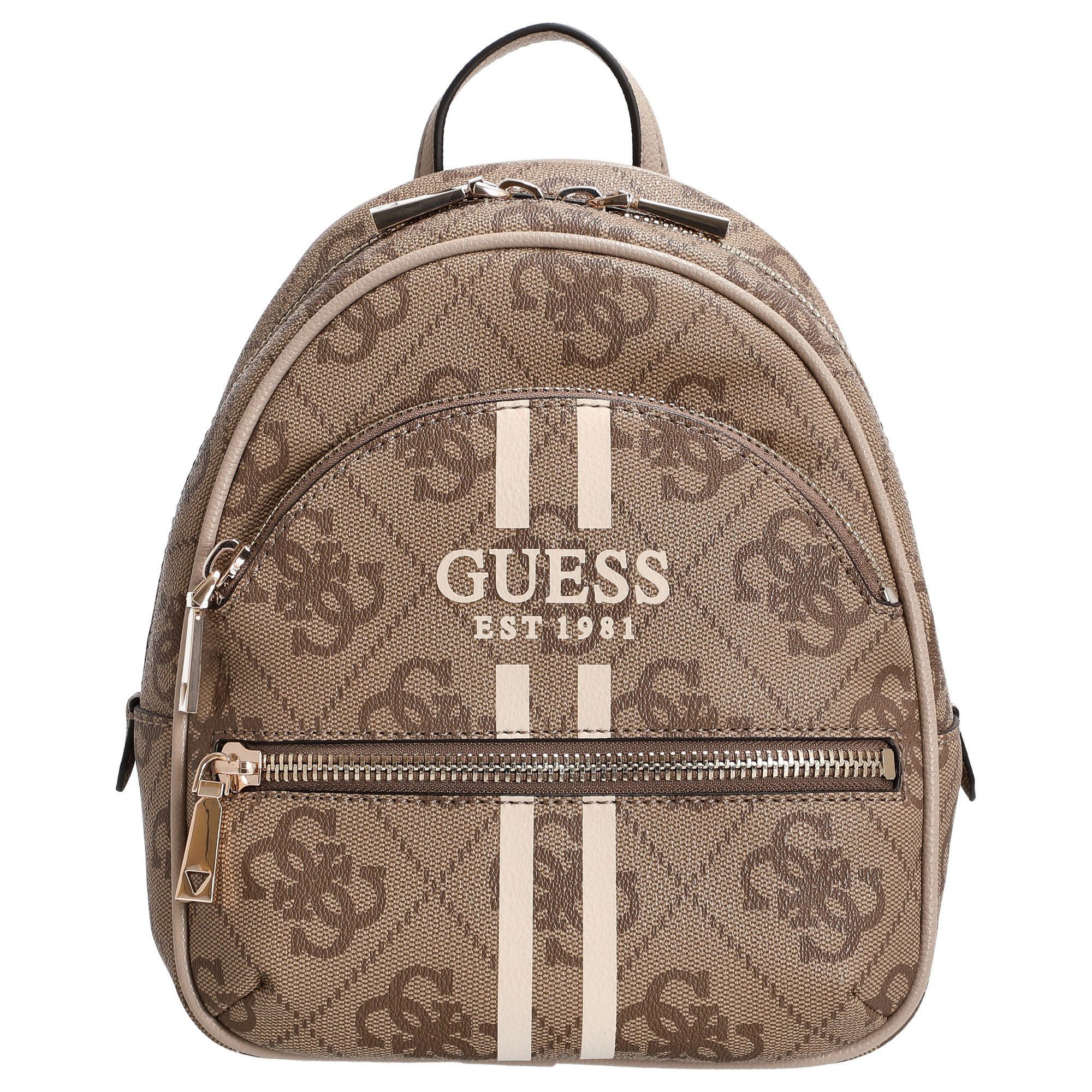 Guess Rucksack Manhattan II Backpack - Rucksack (latte logo)