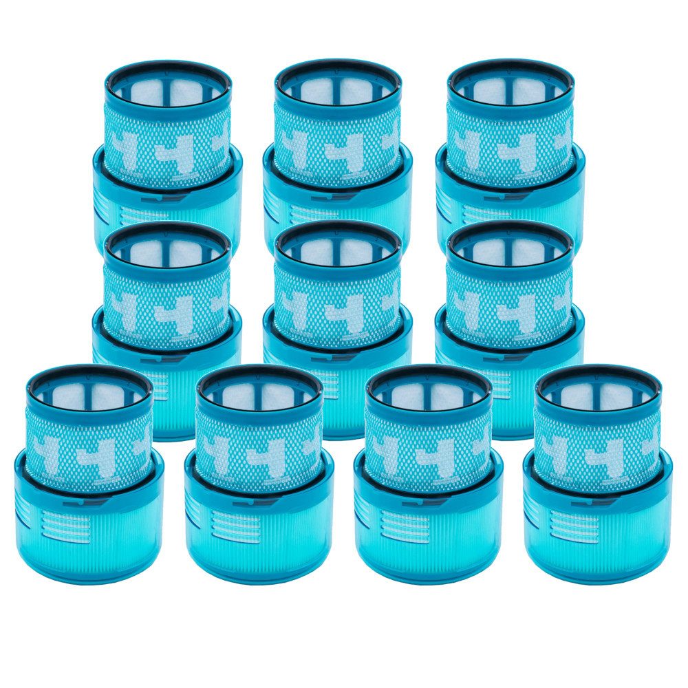 Trade-Shop HEPA-Filter 10x passend für Dyson Gen5 Detect Serie Ersatz für 972352-01, Zubehör für Dyson 972352-01