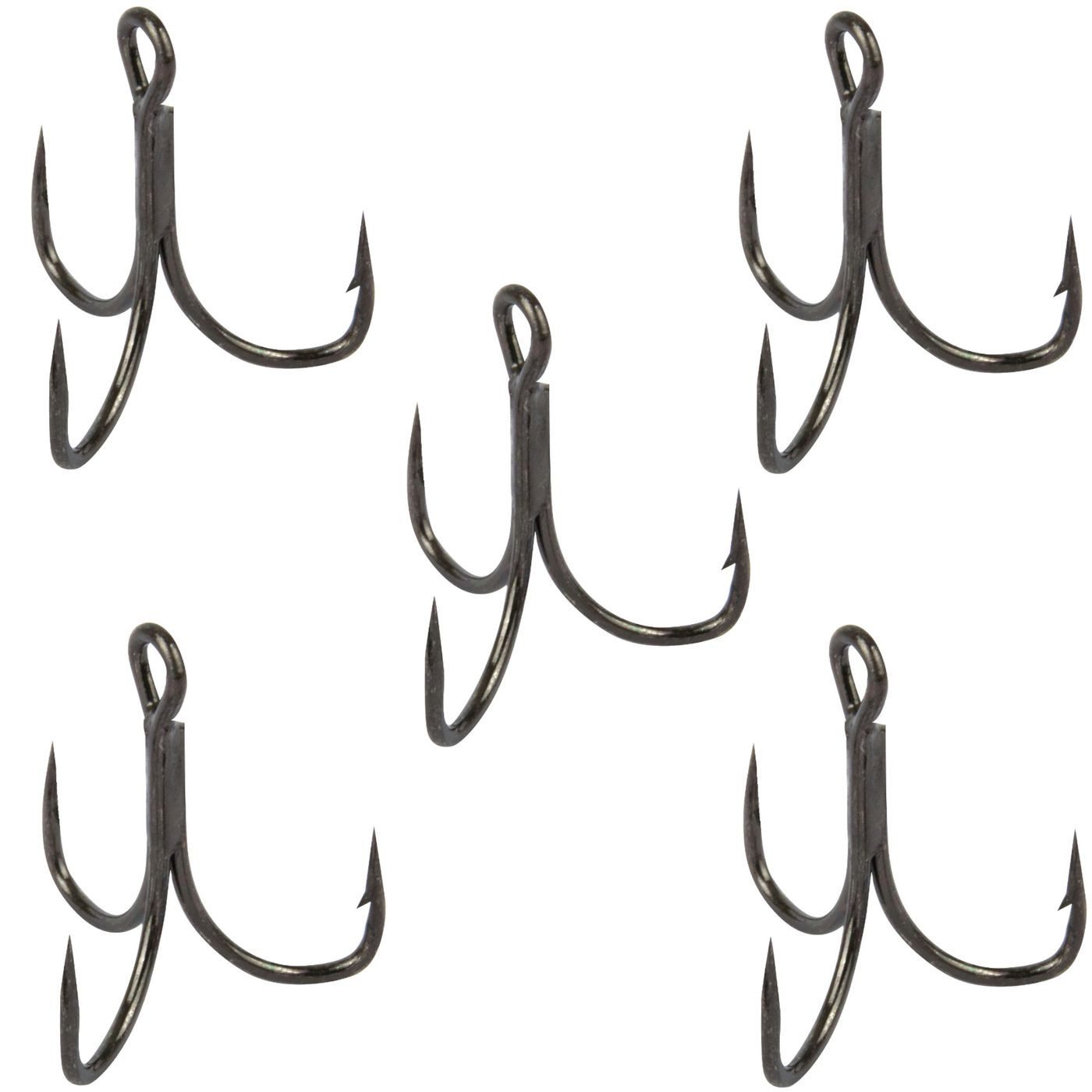 Drillingshaken Fox Predator Powerpoint X- Strong Trebles Semi-Barbed - 8 Drillinge