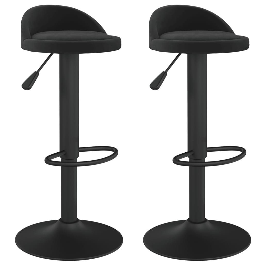 vidaXL Barhocker Barhocker 2 Stk. Schwarz günstig online kaufen