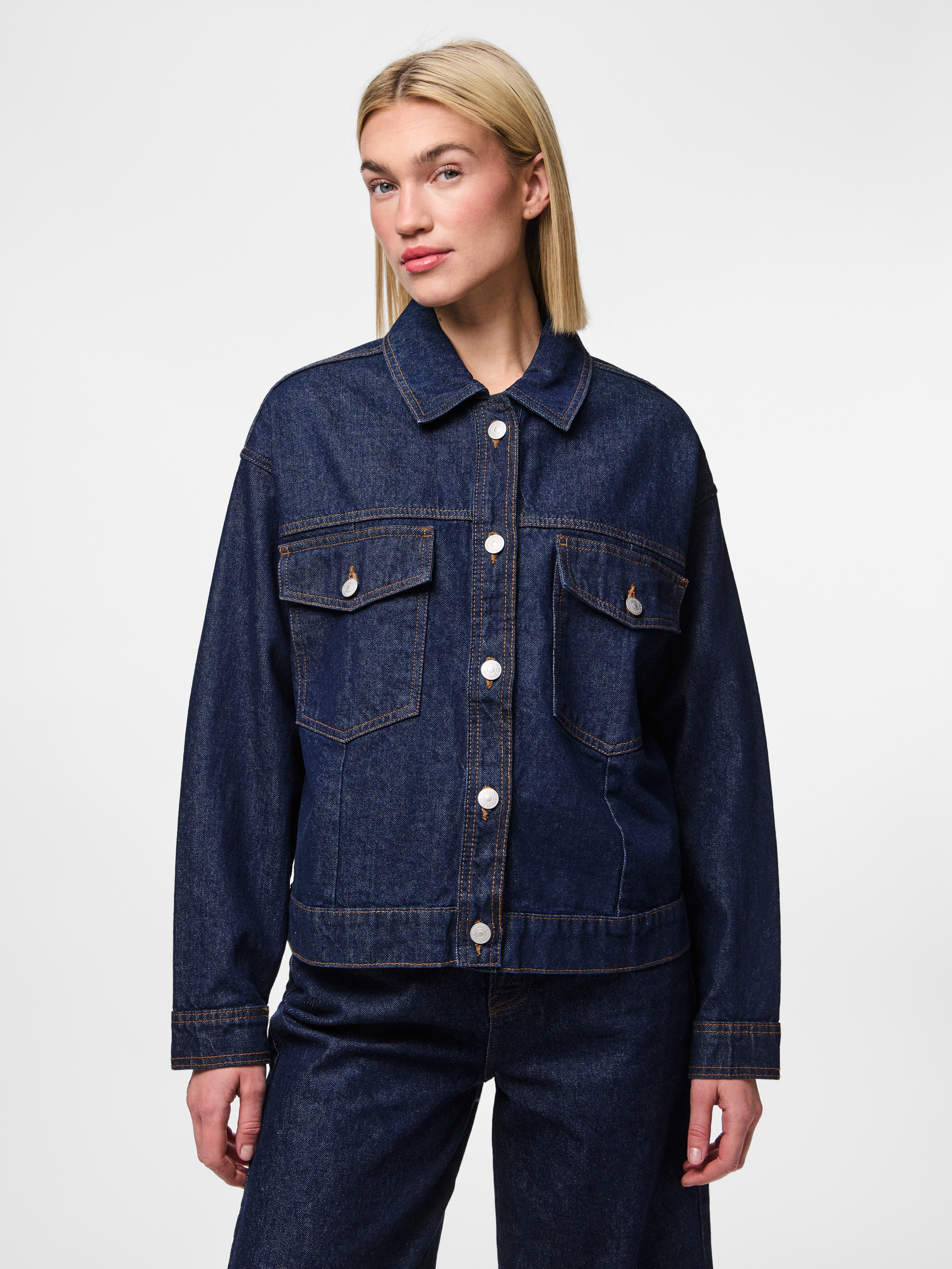 pieces Jeansjacke PCELMA DENIM JACKET NOOS günstig online kaufen