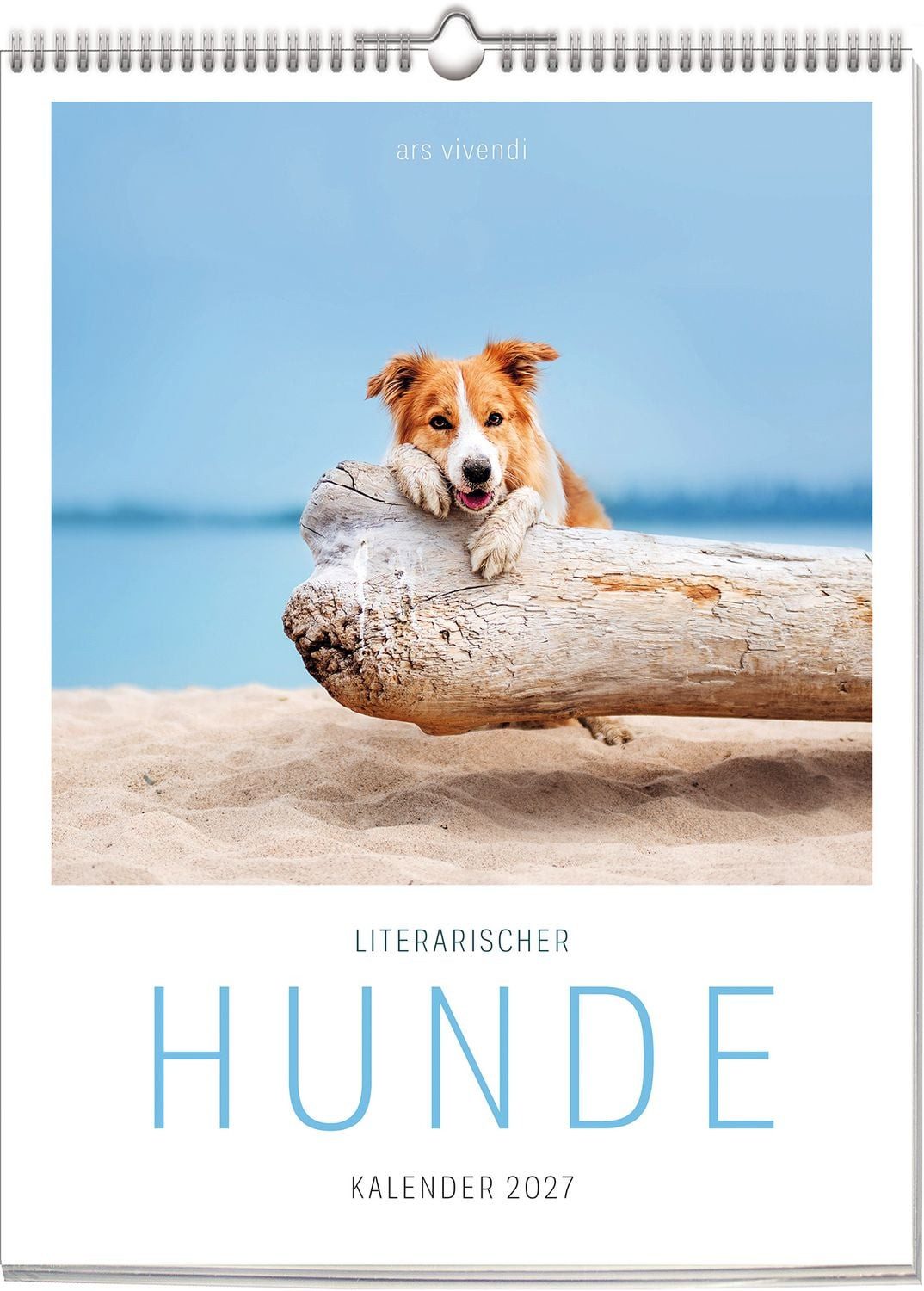 ars vivendi Tierkalender Literarischer Hunde Kalender 2027