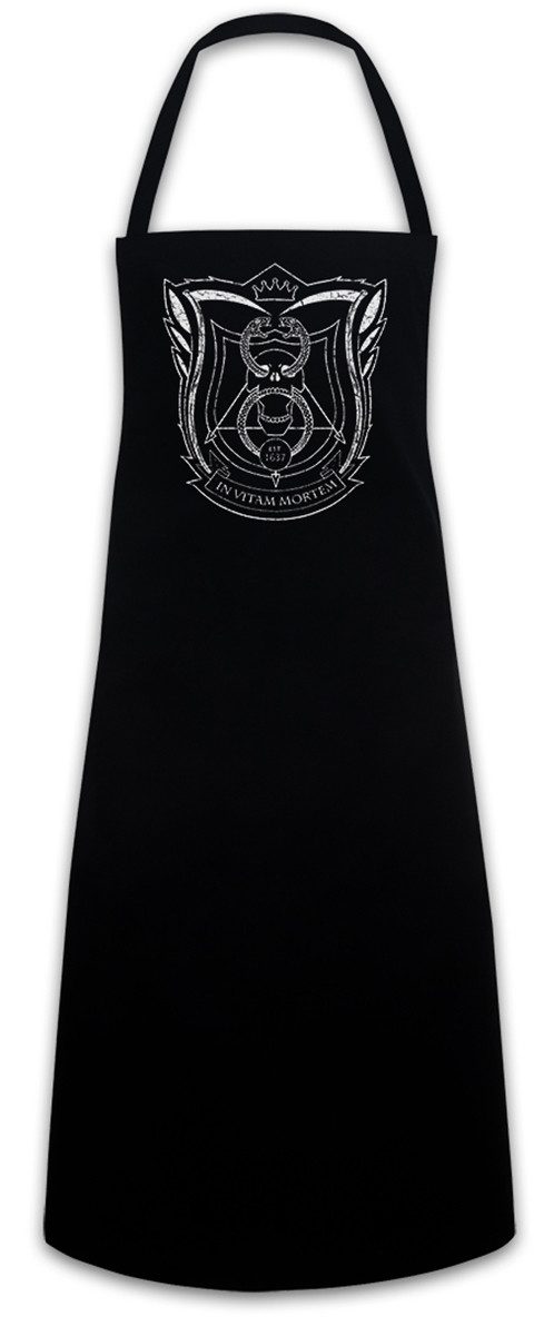 Urban Backwoods Kochschürze Deadly School Grillschürze Sign Symbol Logo Schule Class Master Marcus