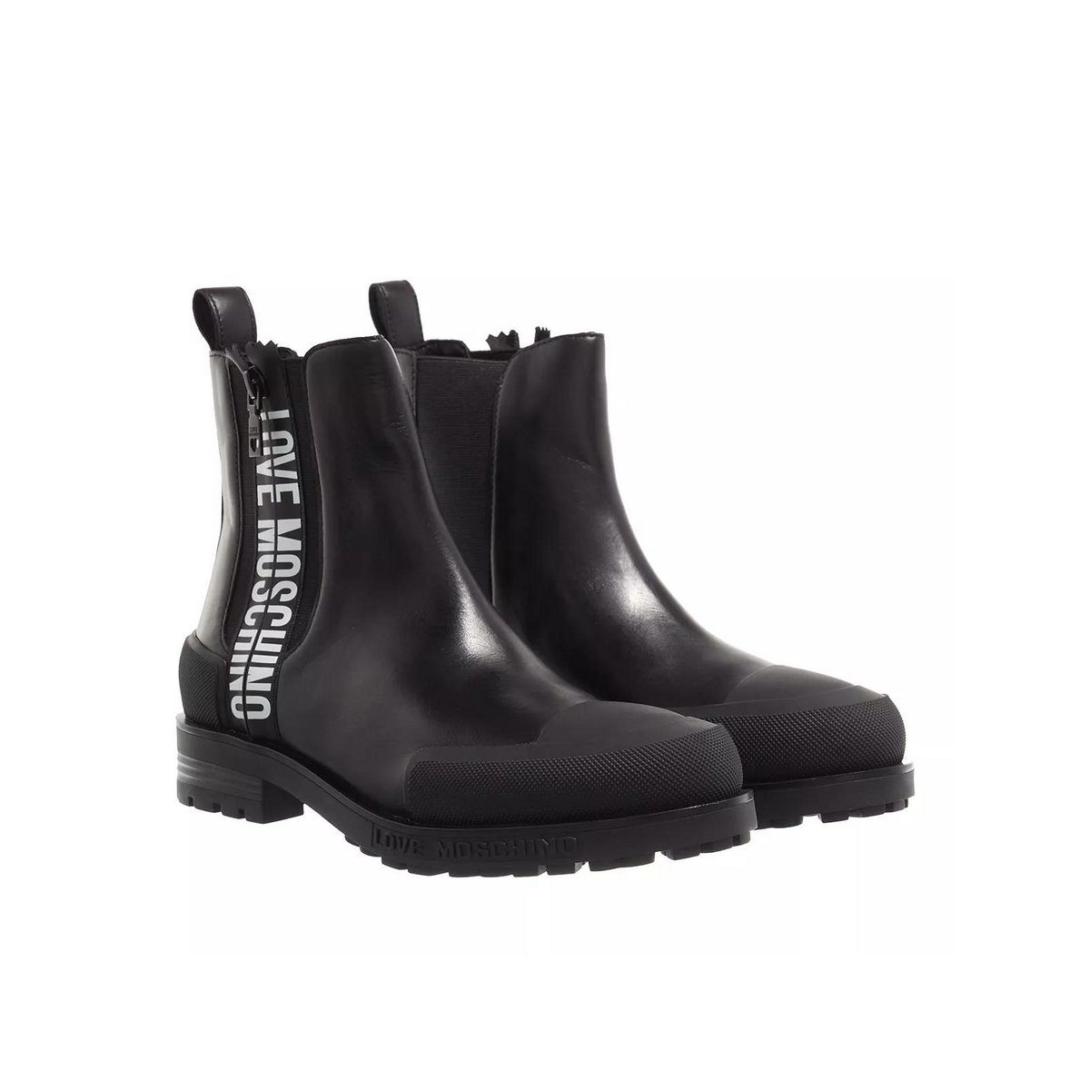 Moschino schwarz Schlupfstiefel (2-tlg)