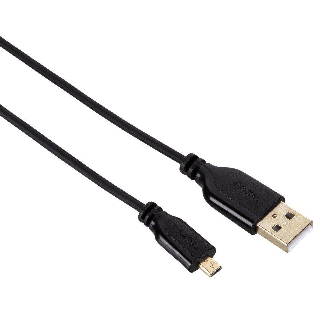 A-Stecker USB-2.0 Mini-B-St. Kabel Hama 74249 Objektivzubehör -
