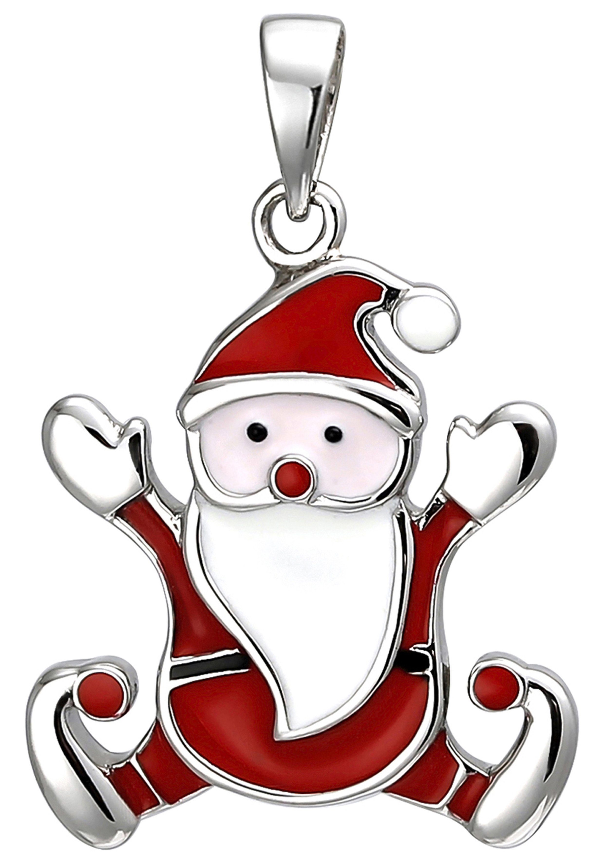 JOBO Кулоны Anhänger Weihnachtsmann, 925 Silber