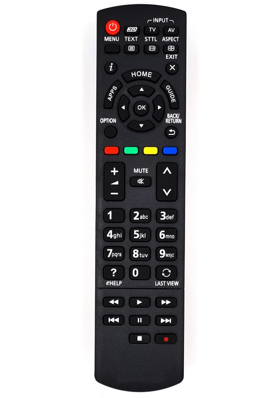 Ersatz Fernbedienung für Panasonic TX42ASW754 TX-42ASW754 TX42ASX659 Fernbedienung