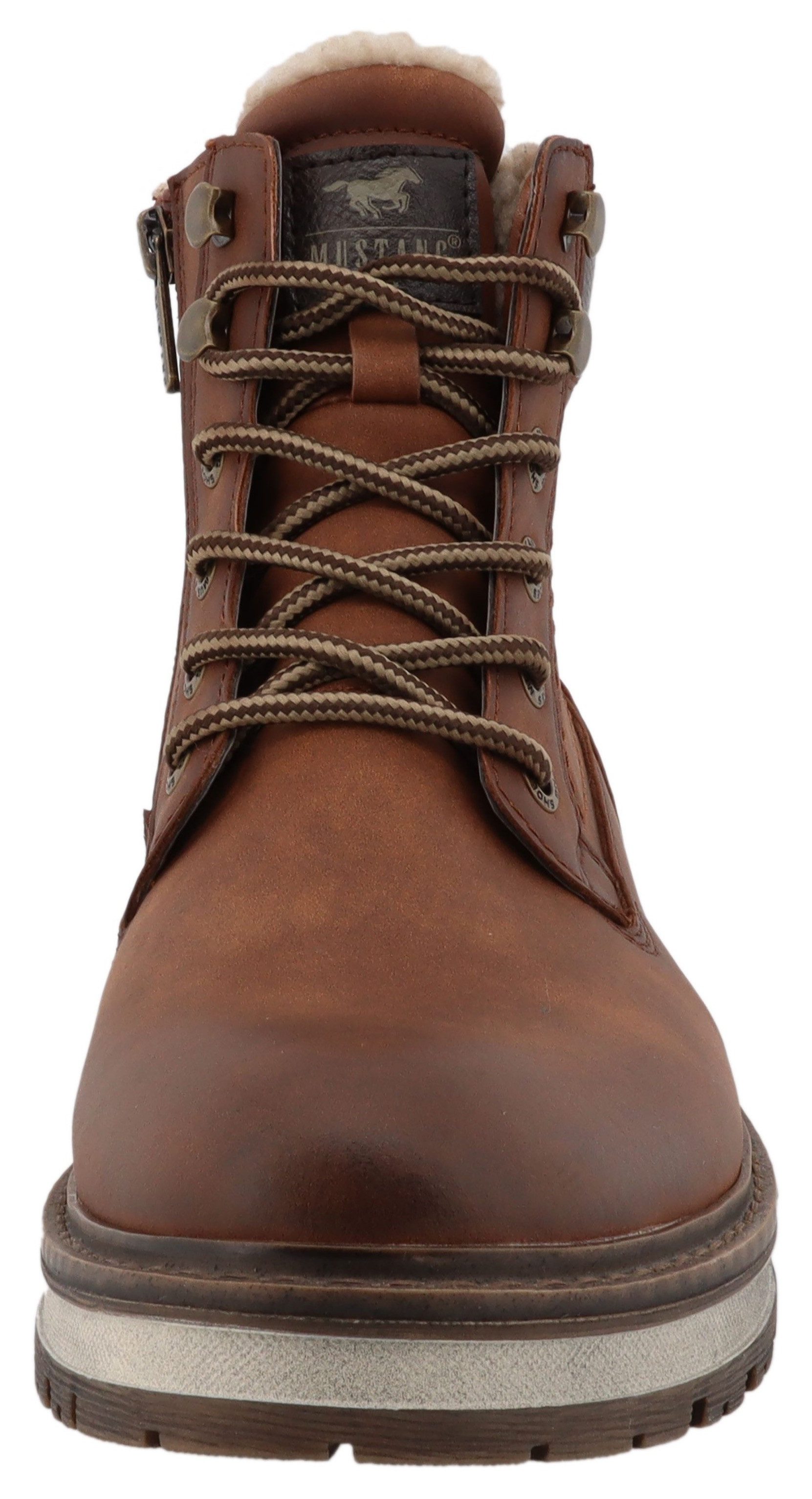 Mustang Shoes Merem Winterboots Schnürstiefel, Winterstiefel mit TEX-Ausstattung – Bild 4 von 5