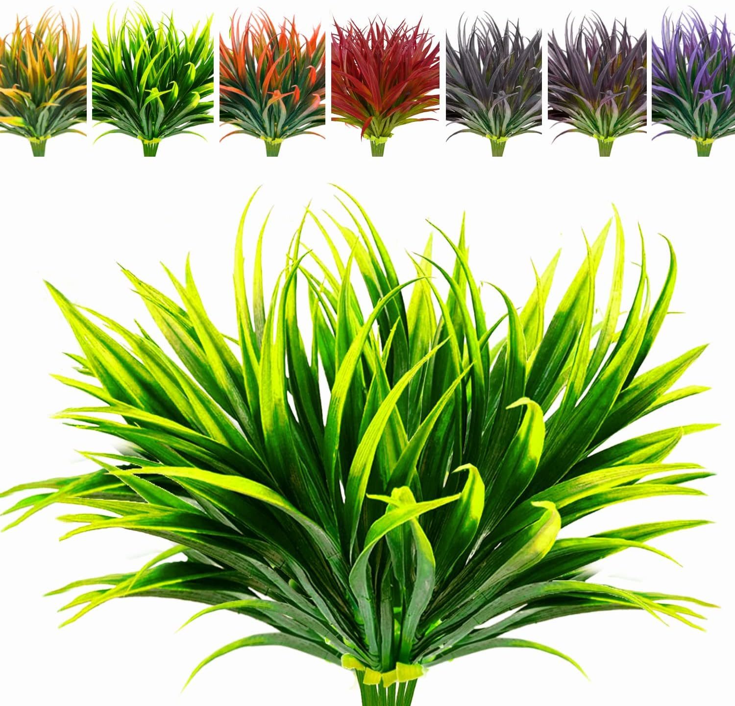 Kunstpflanze Künstlicher Blumenstrauß Außenbereich UV-beständig Grünpflanze günstig online kaufen