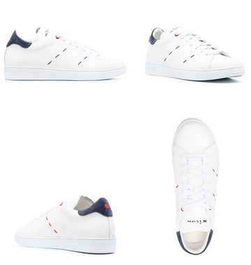 Kiton KITON Top-Stitched Leather Ciro Paone Sneakers Runners Schuhe Shoes Tr Sneaker