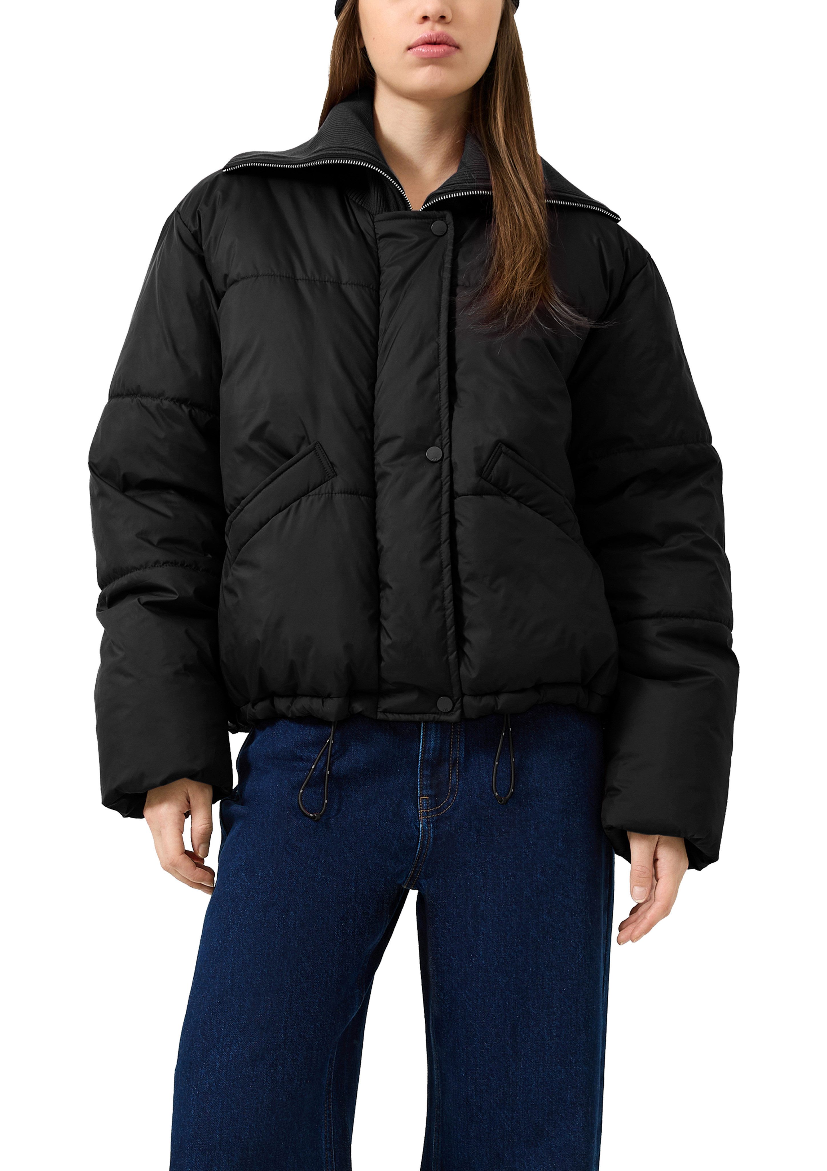 QS Steppjacke Winterjacke mit Rollkragen und Reißverschluss