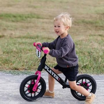 Bigbuy Laufrad Kinderfahrrad New Bike Player Lichter Rosa 10