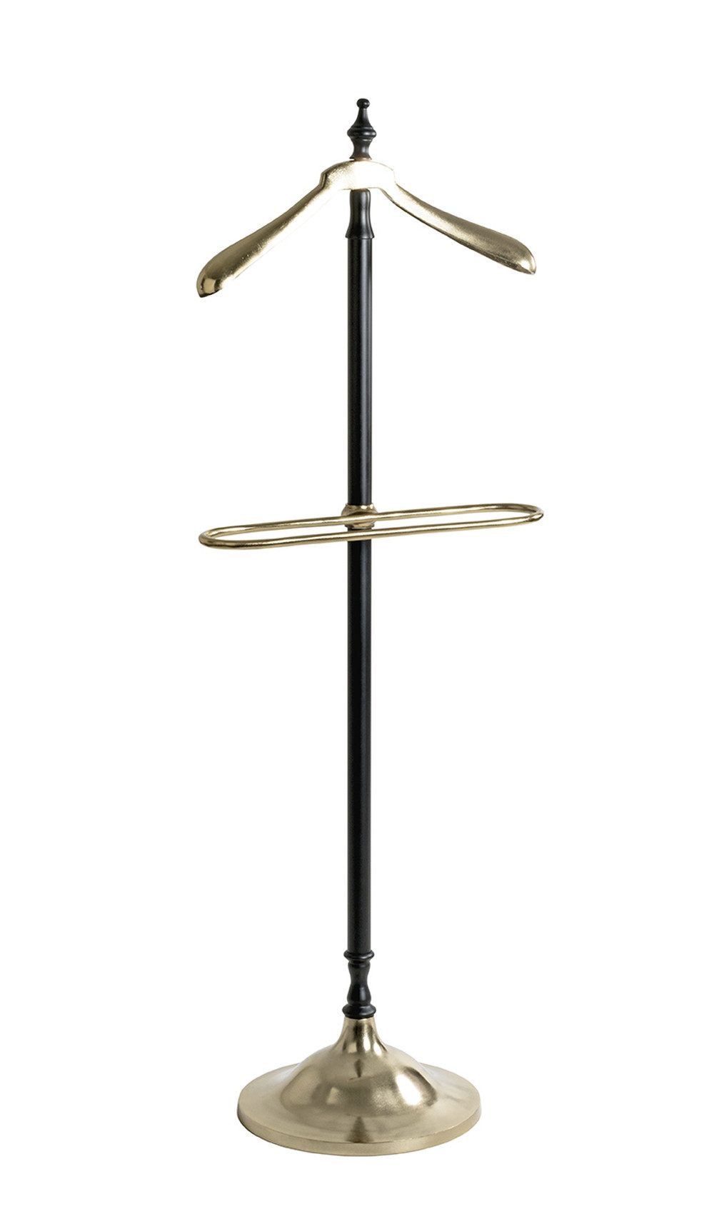 HAKU Herrendiener in goldfarbig, schwarz - 45x130x32 (BxHxT)