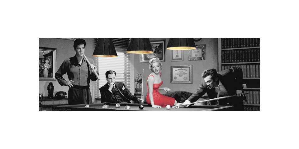 The Wall - the art of framing AG Wandbild Deco-Panel Bild - Marilyn Monroe günstig online kaufen