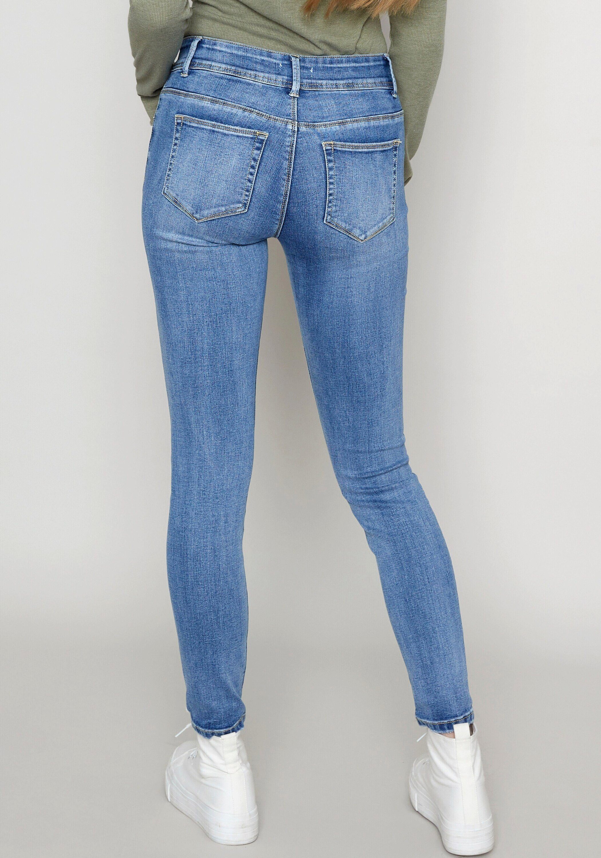 HaILY’S Skinny-fit-Jeans (1-tlg) Plain/ohne Details
