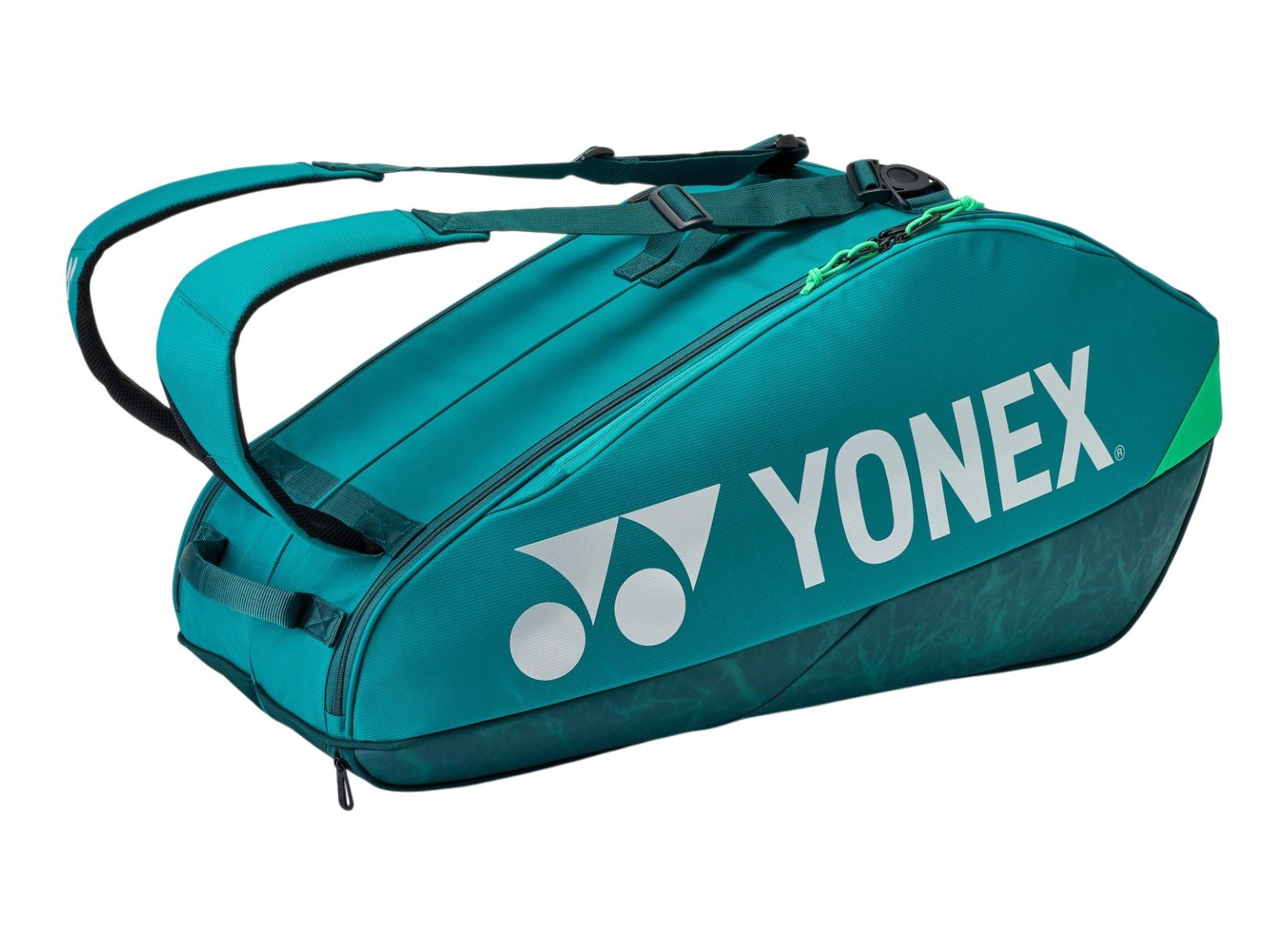 Yonex Sporttasche Racketbag Pro Racquet (Schlägertasche, 2 Hauptfächer) 2025 dunkelgrün