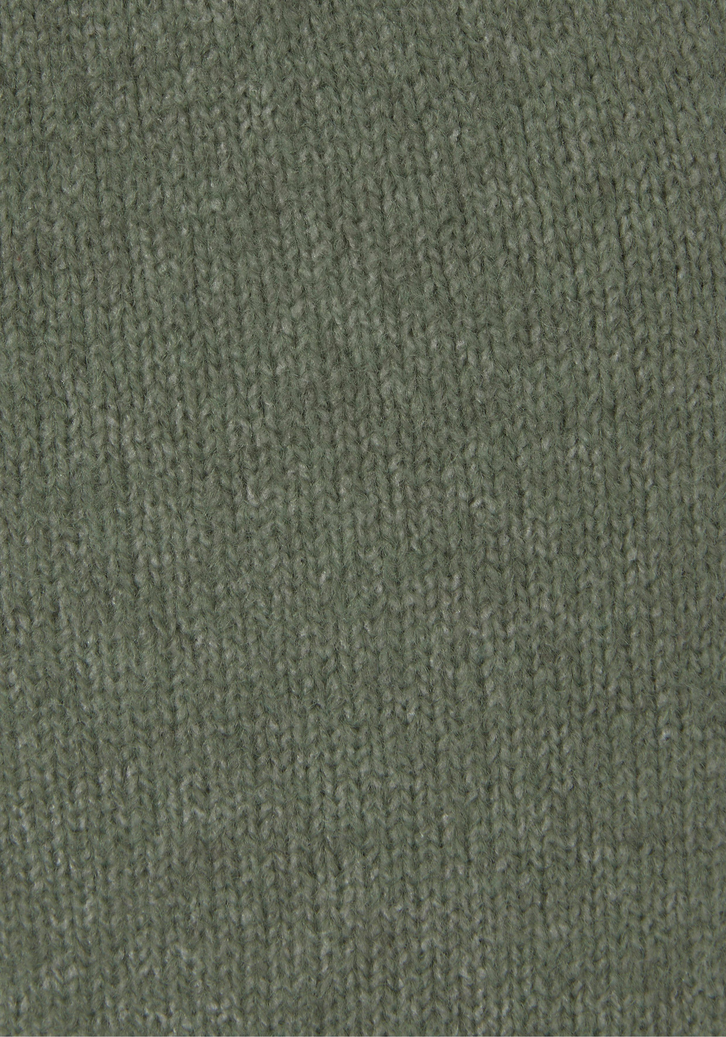 grün -Loungehose mit Loungewear Rippbündchen, LASCANA Strickhose